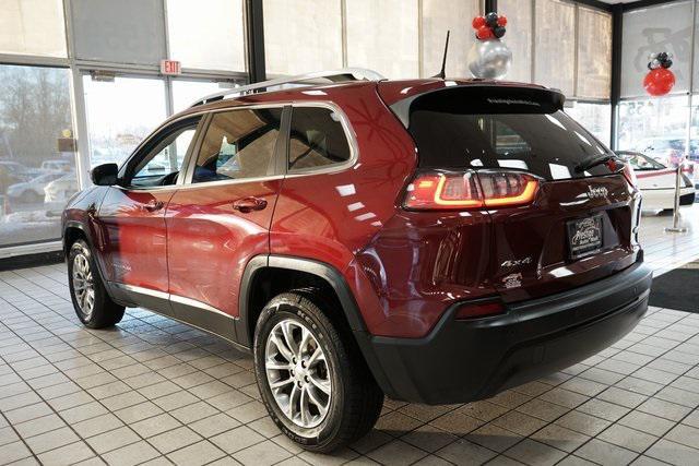 used 2021 Jeep Cherokee car, priced at $16,968