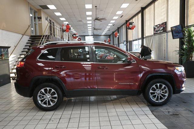 used 2021 Jeep Cherokee car, priced at $16,968