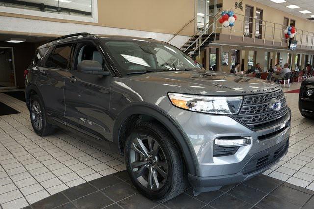 used 2021 Ford Explorer car, priced at $21,645