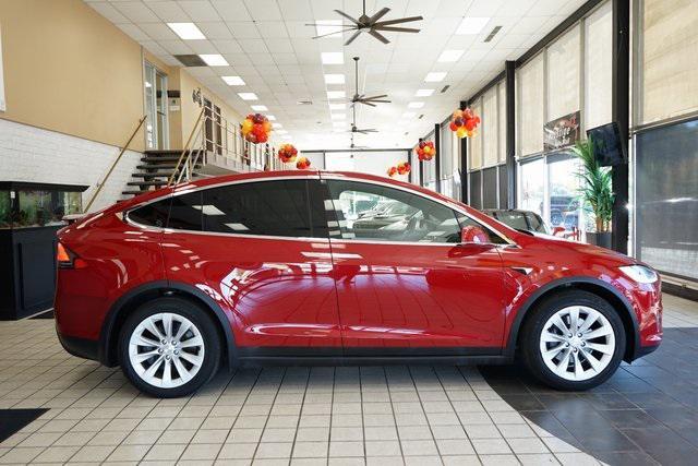 used 2018 Tesla Model X car, priced at $26,293