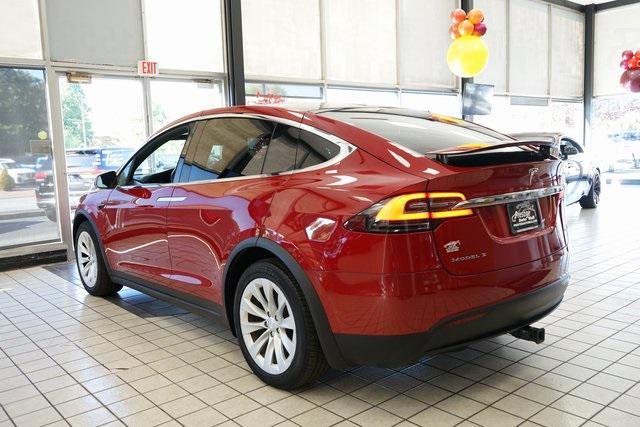 used 2018 Tesla Model X car, priced at $26,293