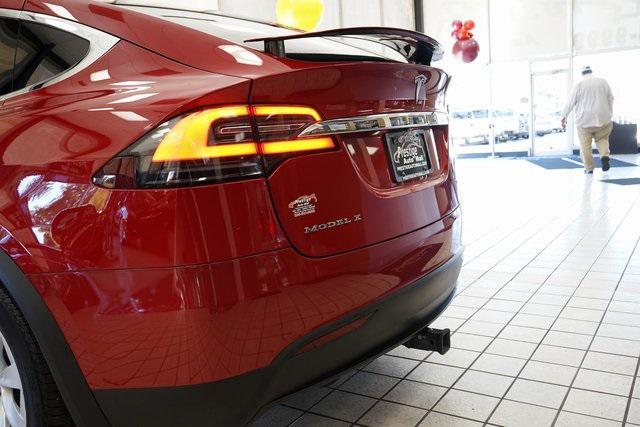 used 2018 Tesla Model X car, priced at $26,293