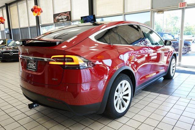 used 2018 Tesla Model X car, priced at $26,293