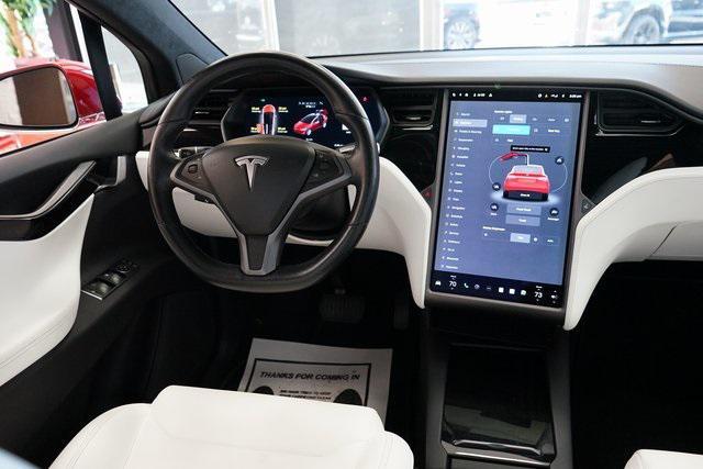 used 2018 Tesla Model X car, priced at $26,293