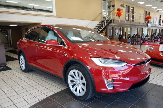 used 2018 Tesla Model X car, priced at $26,293