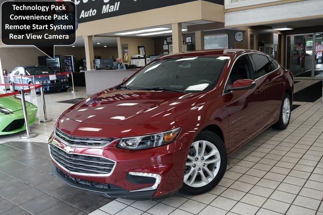 used 2018 Chevrolet Malibu car, priced at $11,146