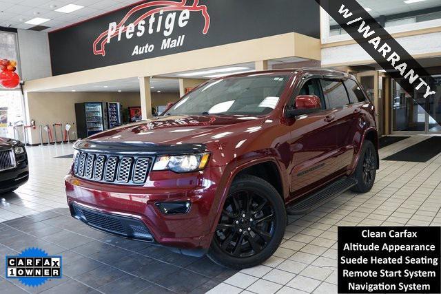 used 2021 Jeep Grand Cherokee car, priced at $19,573