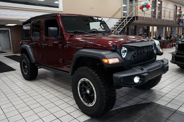 used 2021 Jeep Wrangler car, priced at $25,998