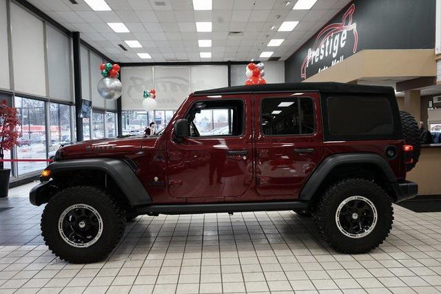 used 2021 Jeep Wrangler car, priced at $25,998