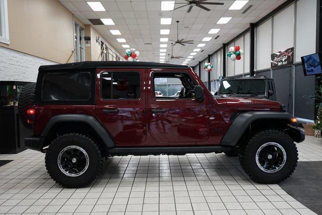 used 2021 Jeep Wrangler car, priced at $25,998