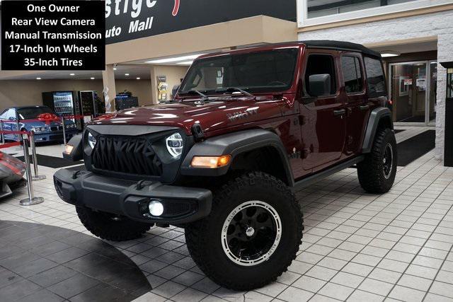 used 2021 Jeep Wrangler car, priced at $25,998