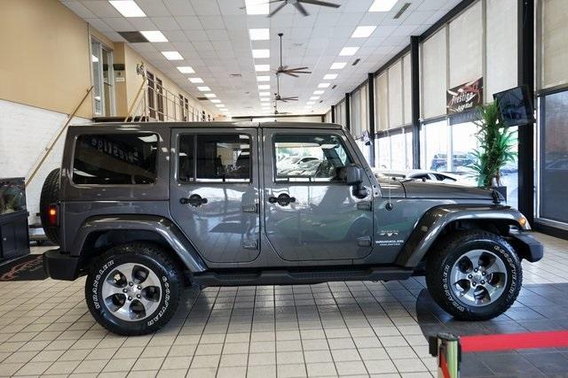 used 2017 Jeep Wrangler Unlimited car, priced at $22,742