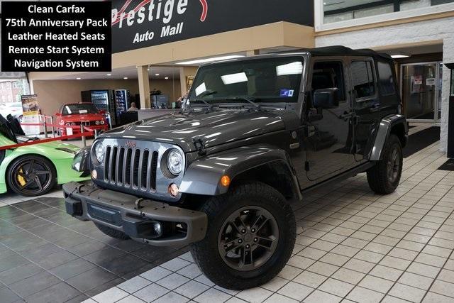 used 2017 Jeep Wrangler Unlimited car, priced at $22,849