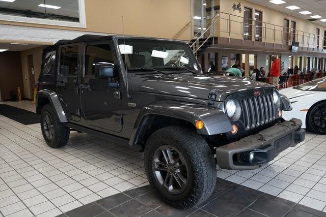 used 2017 Jeep Wrangler Unlimited car, priced at $21,843