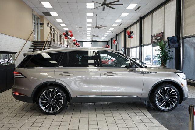 used 2021 Lincoln Aviator car, priced at $28,333