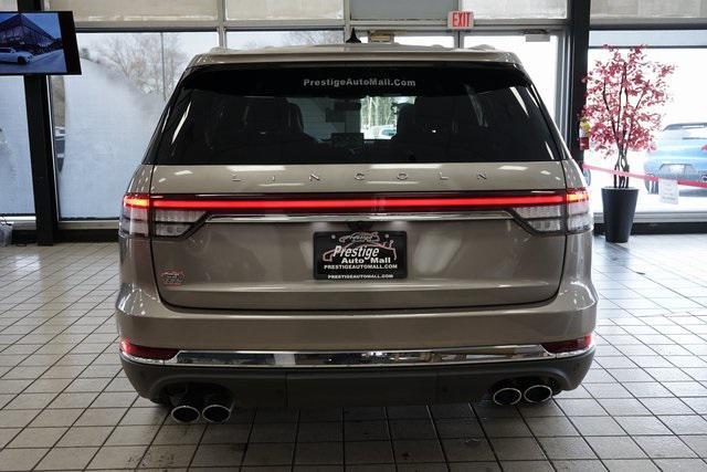 used 2021 Lincoln Aviator car, priced at $28,333