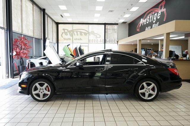 used 2014 Mercedes-Benz CLS-Class car, priced at $14,877