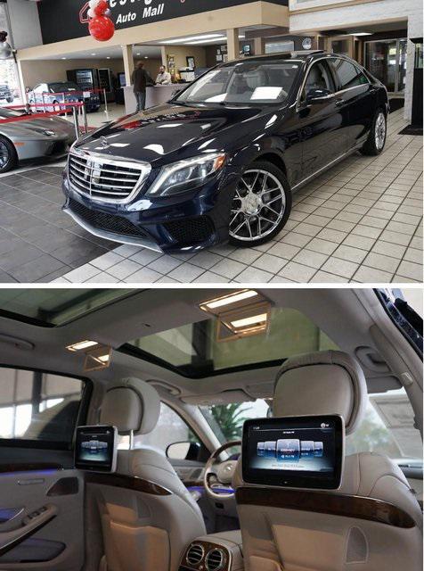 used 2015 Mercedes-Benz S-Class car, priced at $27,898