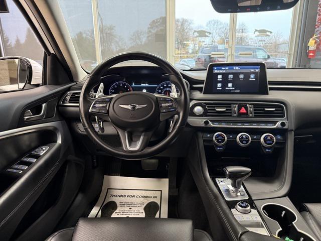 used 2020 Genesis G70 car, priced at $20,885