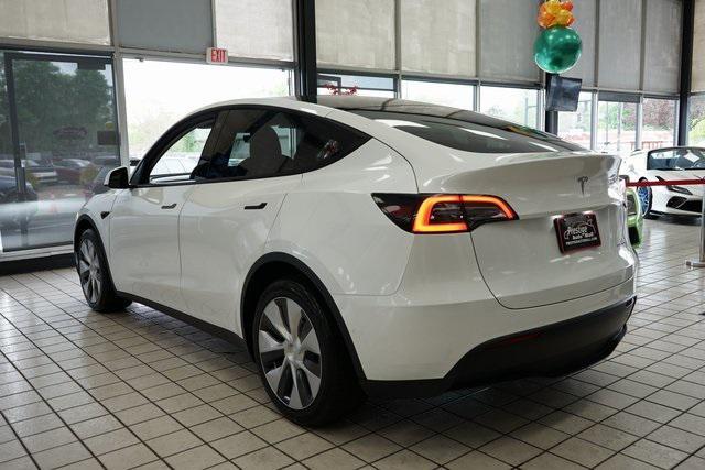 used 2021 Tesla Model Y car, priced at $27,098