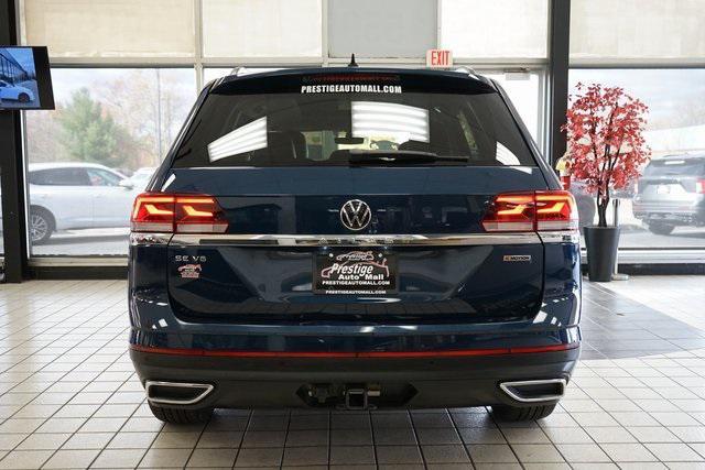 used 2021 Volkswagen Atlas car, priced at $21,485