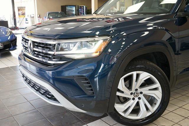 used 2021 Volkswagen Atlas car, priced at $21,485
