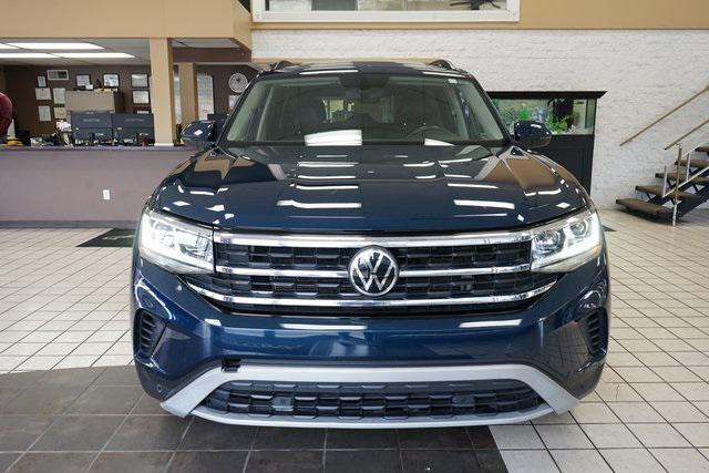 used 2021 Volkswagen Atlas car, priced at $21,485