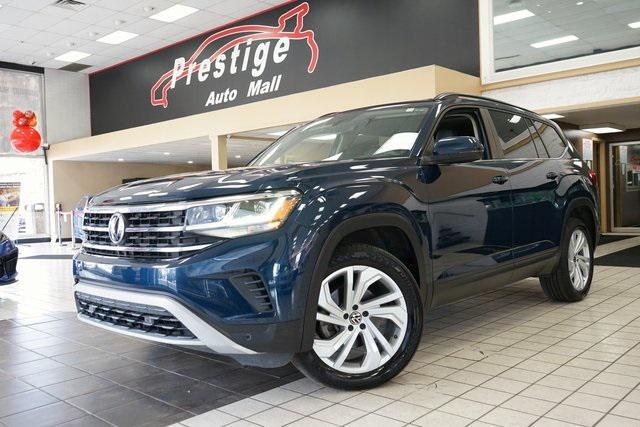 used 2021 Volkswagen Atlas car, priced at $21,485