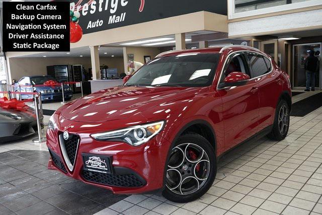 used 2018 Alfa Romeo Stelvio car, priced at $12,995