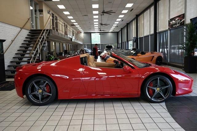 used 2015 Ferrari 458 Spider car, priced at $217,991