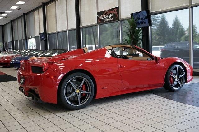 used 2015 Ferrari 458 Spider car, priced at $217,991