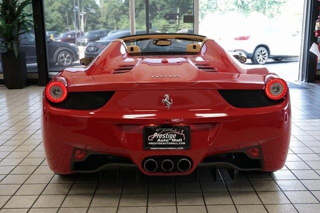 used 2015 Ferrari 458 Spider car, priced at $217,991