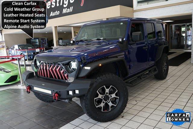 used 2018 Jeep Wrangler Unlimited car, priced at $32,872