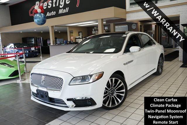 used 2018 Lincoln Continental car, priced at $21,885