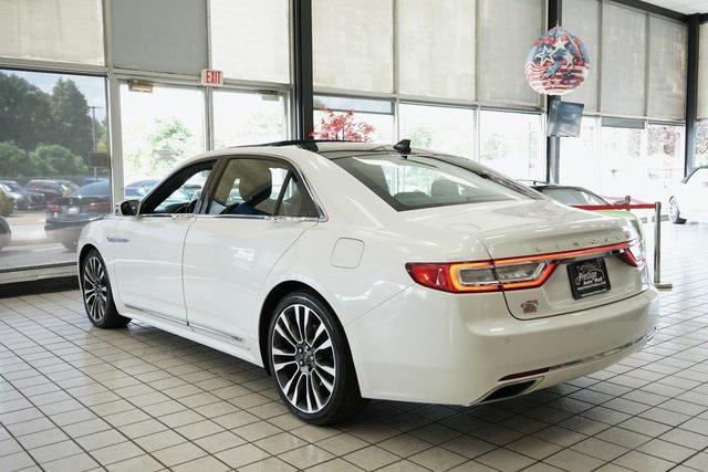 used 2018 Lincoln Continental car, priced at $21,255