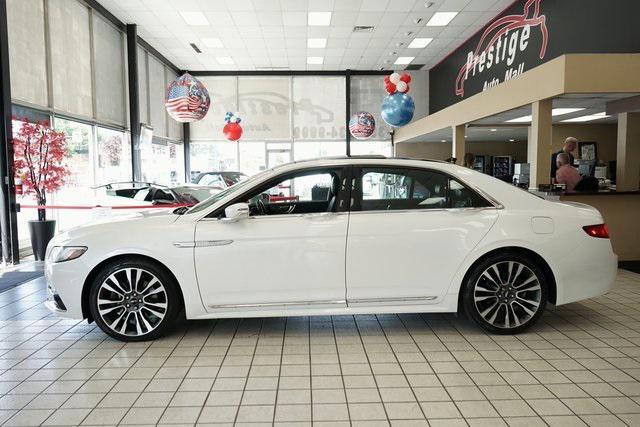 used 2018 Lincoln Continental car, priced at $21,255