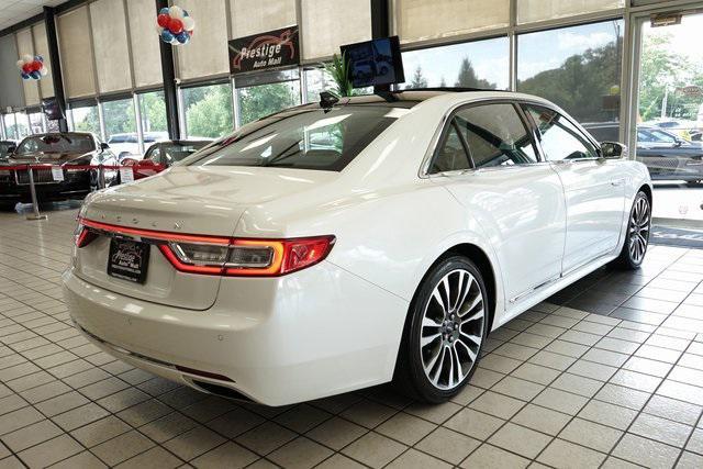 used 2018 Lincoln Continental car, priced at $21,255