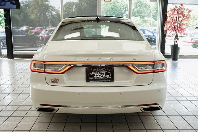 used 2018 Lincoln Continental car, priced at $21,255