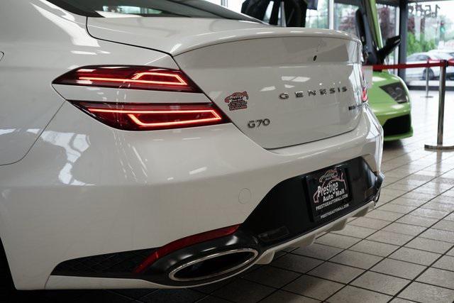 used 2022 Genesis G70 car, priced at $24,985