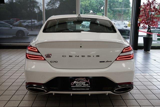 used 2022 Genesis G70 car, priced at $24,985