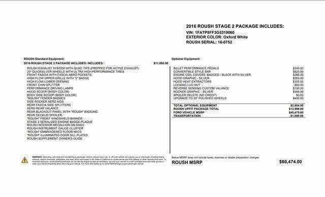 used 2016 Ford Mustang car, priced at $45,491