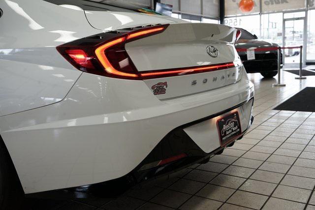 used 2020 Hyundai Sonata car, priced at $18,767