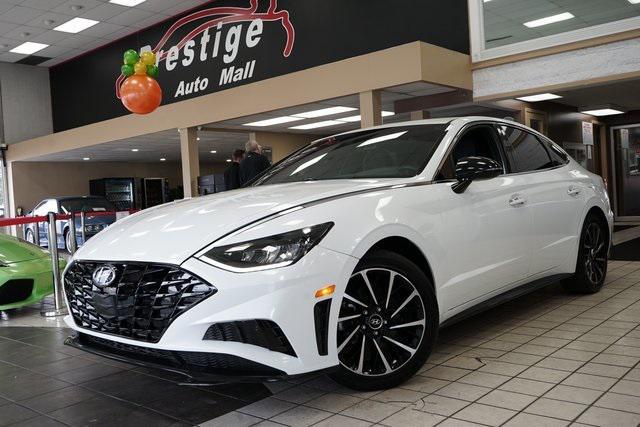 used 2020 Hyundai Sonata car, priced at $18,767