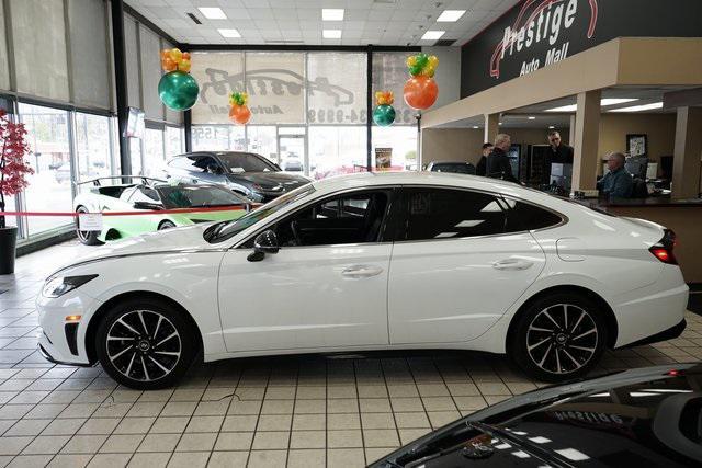 used 2020 Hyundai Sonata car, priced at $18,767