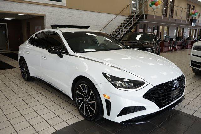 used 2020 Hyundai Sonata car, priced at $18,767