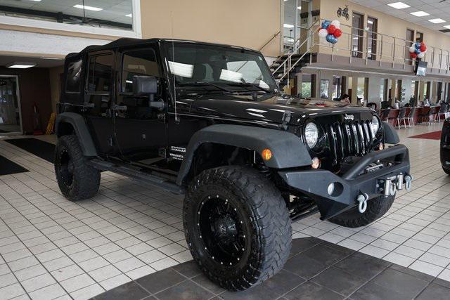 used 2014 Jeep Wrangler Unlimited car, priced at $16,785