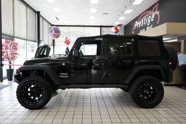 used 2014 Jeep Wrangler Unlimited car, priced at $16,785