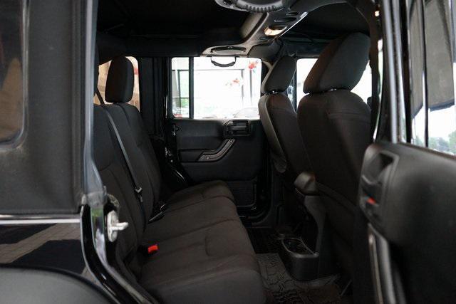 used 2014 Jeep Wrangler Unlimited car, priced at $16,785