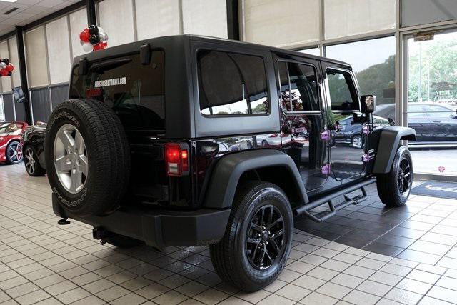 used 2015 Jeep Wrangler Unlimited car, priced at $18,998