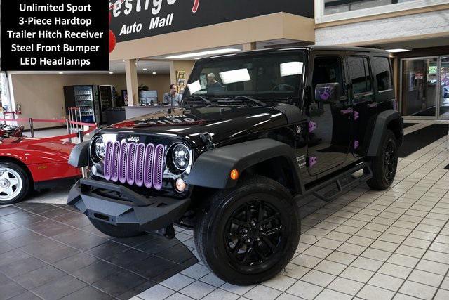 used 2015 Jeep Wrangler Unlimited car, priced at $18,998